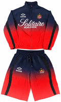 SOLITAIRE WORLDWIDE NAVY/RED