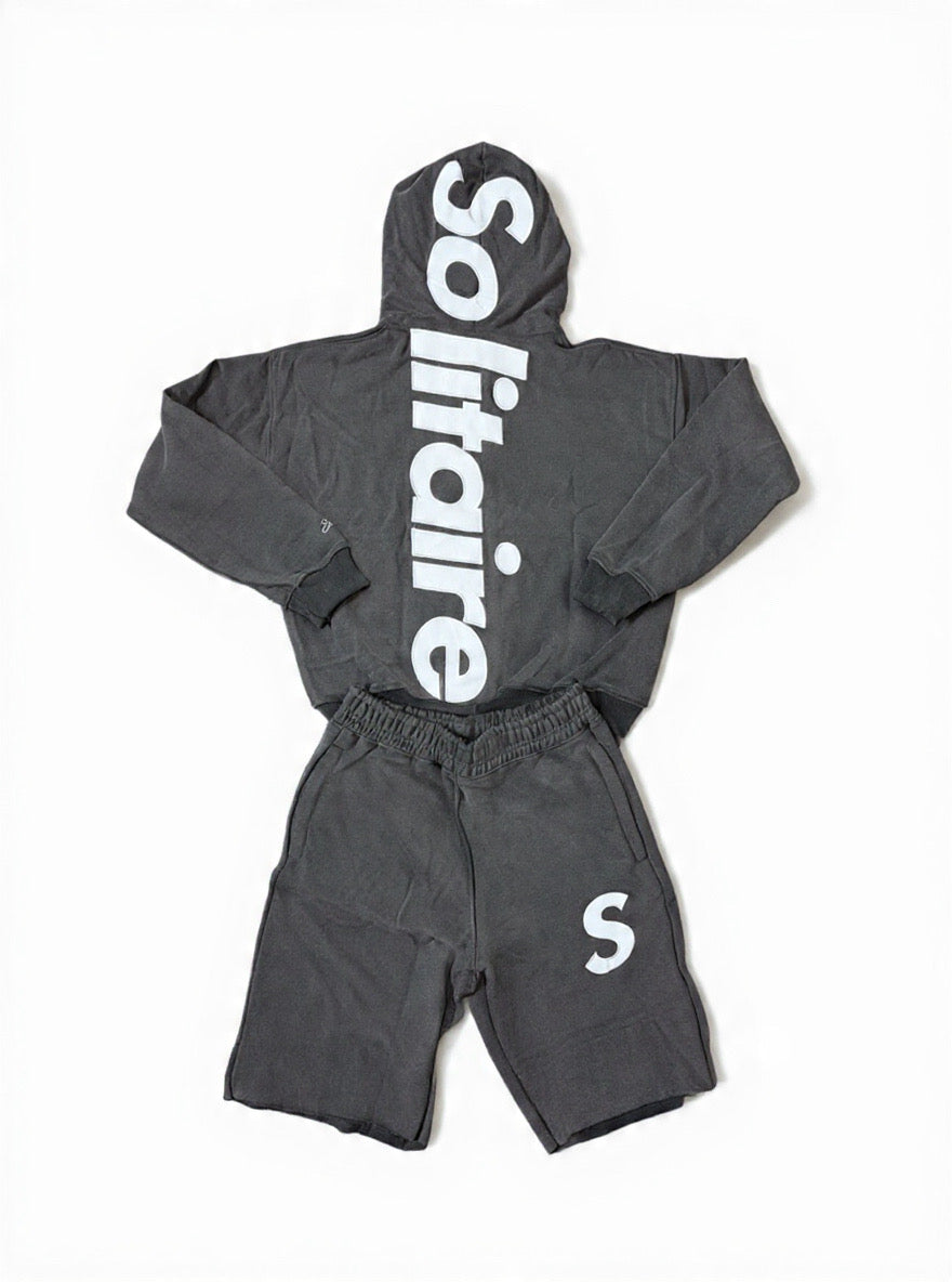 SOLITAIRE DARKGREY/WHITE